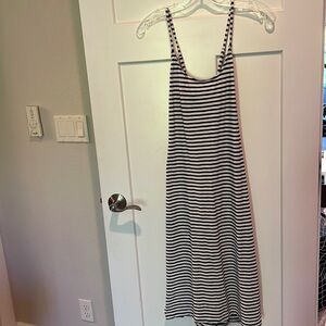 Crisscross back dress